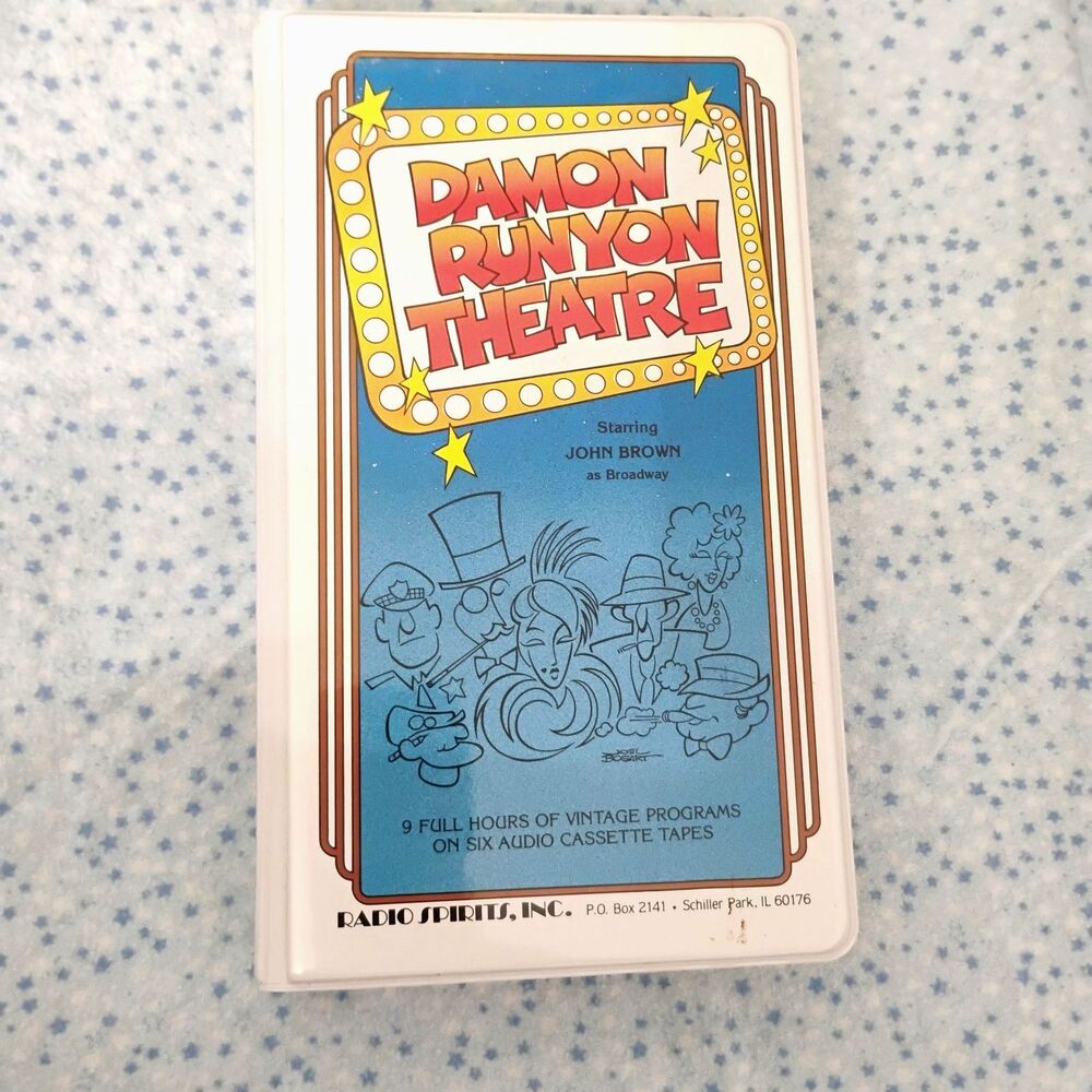 Damon Runyon Theatre 1991 6 Audio Cassette Set